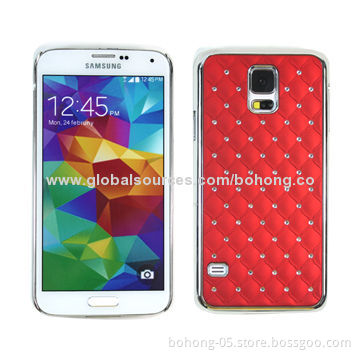 Plated PC Phone Cases for Samsung S5 with Baling Layer